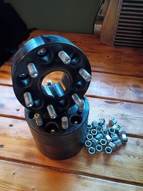 Pws127806-pws Pws 4 Piece 2 Inch Thick 6x120 Wheel Spacers 14x1.5 Studs 2015-2023 Chevrolet Colorado