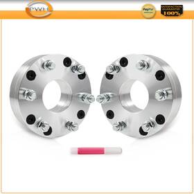 Pws128671-pws Pws 2pc 2 Inch 5x4.75 To 6x5.5 12x1.5 Studs Wheel Adapters For Cadillac Chevy Camaro Gmc