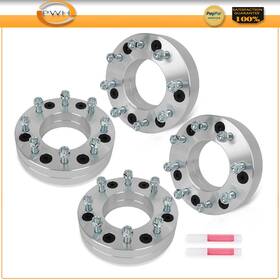Pws842282-pws Pws 4x 2 Inch Thick 6x5.5 To 8x6.5 Wheel Spacers 14x1.5 Studs For Gmc Sierra Savana 1500