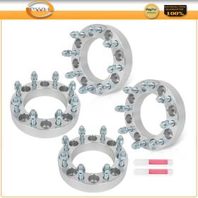 Pws842311-pws Pws 4pcs 1.5 Inch Thick 8x6.5 To 8x170 Wheel Spacers 14x1.5 Studs For 03-09 Hummer H2