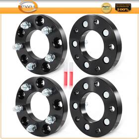 Pws Pws844279-pws 4x 1 Inch Thick 5x5.5 To 5x5 1/2 X20 Studs Wheel Adapters For Dodge Ford Bronco E150