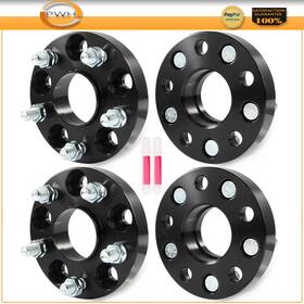 Pws844286-pws Pws 4 Set 1 Inch 5x4.5 / 5x114.3mm Wheel Spacers 14x1.5 Studs Hubcentric 64.1mm