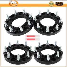 Pws845399-pws Pws 4x 1 Inch 8x180 Wheel Spacers 14x1.5 For 2011-24 Chevy Silverado 2500 3500 Hd Lt Ltz
