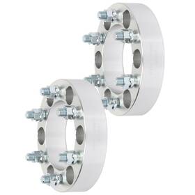 10865404 Qualitiparts 2pcs 1.5 Inch 6x5.5 To 6x135 14x1.5 Studs Wheel Spacers For Chevrolet Silverado 1500