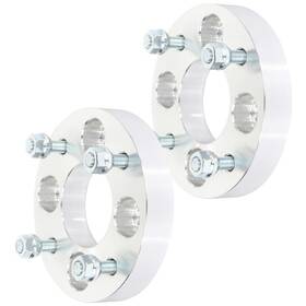 10865406 Qualitiparts 2 Pcs Wheel Spacers 1 Inch 4x4 To 4x110 10x1.25 Studs For Honda Foreman 500