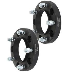 10865645 Qualitiparts 2 Pcs 1 Inch 5x150 14x1.5 Studs Wheel Spacers For Toyota Sequoia Sr5 Sport Utility
