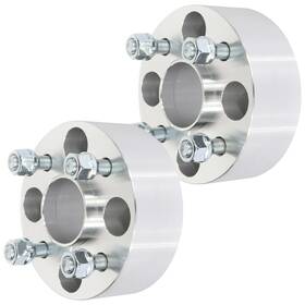 10865857 Qualitiparts 2pcs 2 Inch Wheel Spacers 4x100 12x1.5 Studs For Honda Mini Mitsubishi Acura Kia