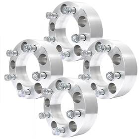 10867466 Qualitiparts 4pcs 2 Inch 5x4.5 1/2 Studs Wheel Spacers Fits Ford Mustang Taurus Crown Victoria