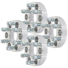 10867474 Qualitiparts 4pcs 1.25 Inch 6x120 14x1.5 Studs Wheel Spacers For Chevrolet Gmc Cadillac Saab