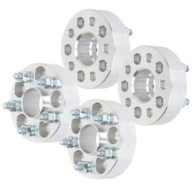 10867477 Qualitiparts 4pcs 1.5 Inch 5x100 12x1.25 Studs Wheel Spacers For Subaru Legacy Impreza Outback