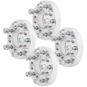 10867482 Qualitiparts 4pcs 1 Inch 5x110 12x1.5 Studs Wheel Spacers For Chevrolet Pontiac Saturn Cadillac