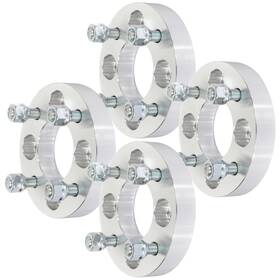 10867493 Qualitiparts 4pcs 1 Inch 4x100 To 4x108 12x1.5 Studs Wheel Spacers For Chevrolet Honda Toyota