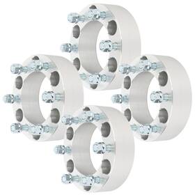 10872156 Qualitiparts 4pcs 2 Inch 6x5.5 14x1.5 Studs Wheel Spacers Adapters For Cadillac Chevrolet Gmc
