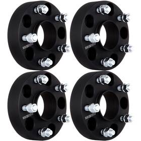 10872157 Qualitiparts 4pc 1.5 Inch 5x5 1/2 Studs Wheel Spacers For Jeep Wrangler Commander Grand Cherokee