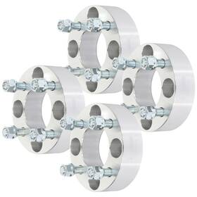 10872179 Qualitiparts 4 Pcs 2 Inch 4x101.6 1/2 5.96kg Studs Wheel Spacers Silver For Polaris 1996-1987 10872179 Qualitiparts 4 Pcs 2 Inch 4x101.6 1/2 5.96kg Studs Wheel Spacers Silver For Polaris 1996-1987