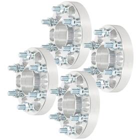 10874175 Qualitiparts 4pc 25mm 6x4.5 12x1.25 Studs Wheel Spacers For Nissan Pathfinder Frontier Xterra