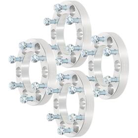 10874207 Qualitiparts 4pcs 1 Inch 6x5.5 12x1.5 Wheel Spacers For Ford Lexus Toyota Gmc Hyundai Chevrolet