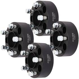 10874209 Qualitiparts 4x 2 Inch 5x4.5 1/2 X20 Hubcentric Wheel Spacers For Jeep Cherokee Comanche Wrangler