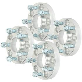 10876376 Qualitiparts 4x 1 Inch 5x4.5 14x1.5 Hubcentric Wheel Spacers For Dodge Challenger Charger Magnum
