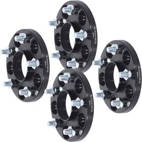 10876382 Qualitiparts 4pc 15mm 5x4.5 12x1.5 Studs Wheel Spacers For 1995-2021 Honda Accord Civic Acura