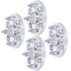 10876384 Qualitiparts 4pcs Wheel Spacers 15mm 5x100 To 5x4.5 12x1.25 Studs For Subaru Impreza Forester
