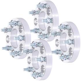 10876385 Qualitiparts 4pcs Wheel Spacers 1 Inch 5x4.5 12x1.5 5 Lug For Toyota Tacoma Pickup Honda Accord