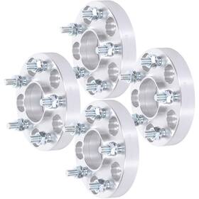 10876386 Qualitiparts 4pcs 1 Inch 5x4.5 12x1.25 Studs Wheel Spacers For Nissan Leaf Altima Maxima Sentra