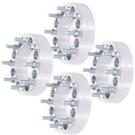 10876389 Qualitiparts 4pcs 2 Inch 8x6.5 9/16 Studs Wheel Spacers For Ram 2500 Dodge 3500 Ford F-250