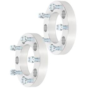 10879438 Qualitiparts 2 Wheel Spacers 1.25 Inch Thick 5x150 14x1.5 For Toyota Tundra Land Cruiser Sequoia