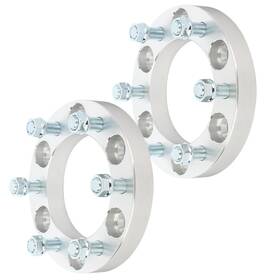 10879451 Qualitiparts 2pcs 1 Inch 25mm 6x5.5 14x1.5 Wheel Spacers For Cadillac Chevrolet Gmc Sierra 1500