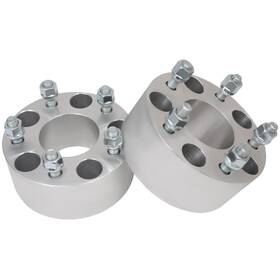 10881069 Qualitiparts 2pcs 2.5 Inch 5x4.75 12x1.5 Wheel Spacers For Chevrolet S10 Gmc Sonoma 4wd 1991-2004