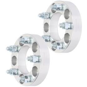 10881082 Qualitiparts 2pcs 1.25 Inch 5x4.5 1/2 Studs Wheel Spacers For Ford Ranger Lincoln Jeep Mercury