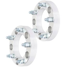 10881083 Qualitiparts 2pcs 1.25 Inch Wheel Spacers 5x5.5 1/2 X20 For Ford F-150 Jeep Cj5 Dodge Ramcharger