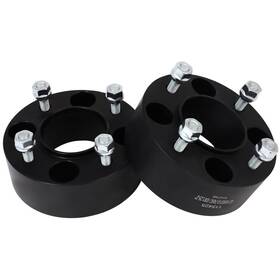 10887293 Qualitiparts 2pcs 2 Inch 4x110 Hubcentirc Wheel Spacers 10x1.25 Black For Honda Rancher 350 Trx