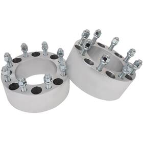 10887300 Qualitiparts 2pc 3 Inch 8x170 Wheel Spacers 14x1.5 Silver For Ford F-350 Super Duty Xlt 2003-2022 10887300 Qualitiparts 2pc 3 Inch 8x170 Wheel Spacers 14x1.5 Silver For Ford F-350 Super Duty Xlt 2003-2022