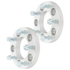 10887303 Qualitiparts 2pc 1 Inch 25mm 5x5 Wheel Spacers 1/2 X20 For Jeep Wrangler Commander Grand Cherokee