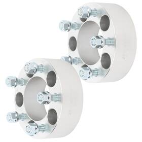 10887317 Qualitiparts 2pcs 2 Inch 5x4.5 1/2 X20 Wheel Spacers For Ford Explorer Mustang Lincoln Town Car
