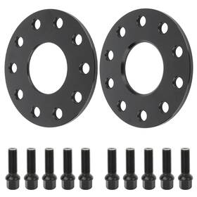 10891313 Qualitiparts 2pcs 7mm 5x130 Wheel Spacers 14x1.5 For Volkswagen Touareg Porsche Cayman