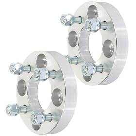 10891321 Qualitiparts 2pcs 1 Inch 4x100 12x1.5 Studs Wheel Spacers For Honda Civic Plymouth Colt Acura