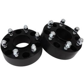 10891340 Qualitiparts 2 Wheel Spacers Inch 51mm 6x5.5 Hubcentric For 1992-1998 Chevrolet K1500 Suburban