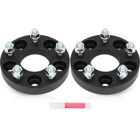 Qualitiparts 10893201 2pcs 1 Inch 5x110 To 5x114.3 Wheel Adapters 12x1.5 For Chevrolet Malibu 2004-2012
