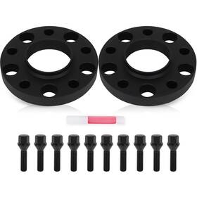10893203 Qualitiparts 2pcs 20mm 5x120 Hubcentric Wheel Spacers 12x1.5 For Bmw 125i Base Coupe 2-door