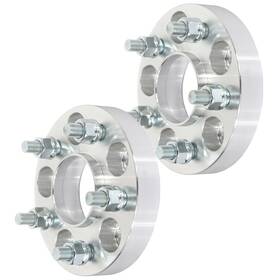 10895269 Qualitiparts 2pcs 1 Inch 5x110 Hubcentric Wheel Spacers 12x1.25 For Fiat 500x Pop Sport Utility