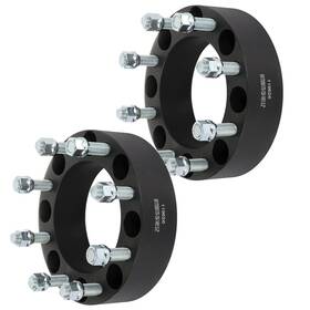 10900564 Qualitiparts 2pcs 2 Inch 8x170 14x1.5 Wheel Spacers For Ford Excursion Eddie Bauer Sport Utility