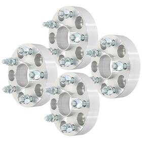 10903284 Qualitiparts 4pcs 1.25 Inch 5x4.5 Hubcentric 12x1.5 Studs Wheel Spacers For Lexus Es250 Rx350 Rcf