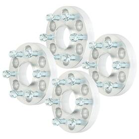 10903285 Qualitiparts 4pcs 25mm 6x120 Hubcentric 14x1.5 Wheel Spacers For Cadillac Buick Chevrolet Gmc