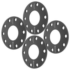 10905196 Qualitiparts 4pcs 7mm Wheel Spacers 5x130 14x1.5 Studs For Porsche Cayenne Base Sport Utility