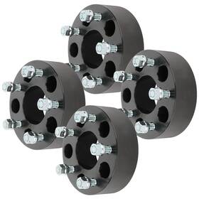 10905198 Qualitiparts 4pc 2 Inch 5x4.75 12x1.5 Wheel Spacers For Chevrolet Corvette Z06 Convertible 2-door