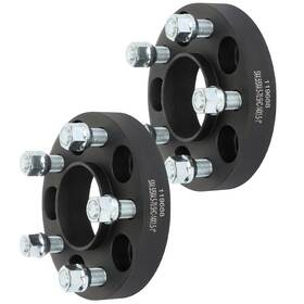 10986297 Qualitiparts 2pcs 1 Inch 25mm 5x4.5 Hubcentric Wheel Spacers 14x1.5 For Lincoln Aviator 2020-2023