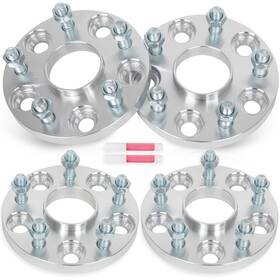 10986298 Qualitiparts 4pc 15mm 5x4.5 Hubcentric Wheel Spacers 12x1.5 For Lexus Es250 Base Sedan 4-door